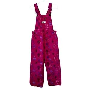 OshKosh B’Gosh Overalls Hot Pink with Hot Air Balloons Size 5T